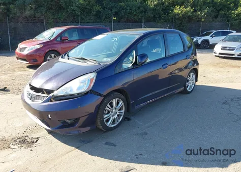 2009 Honda Fit Sport из США, поврежденный, VIN JHMGE884X9S040642